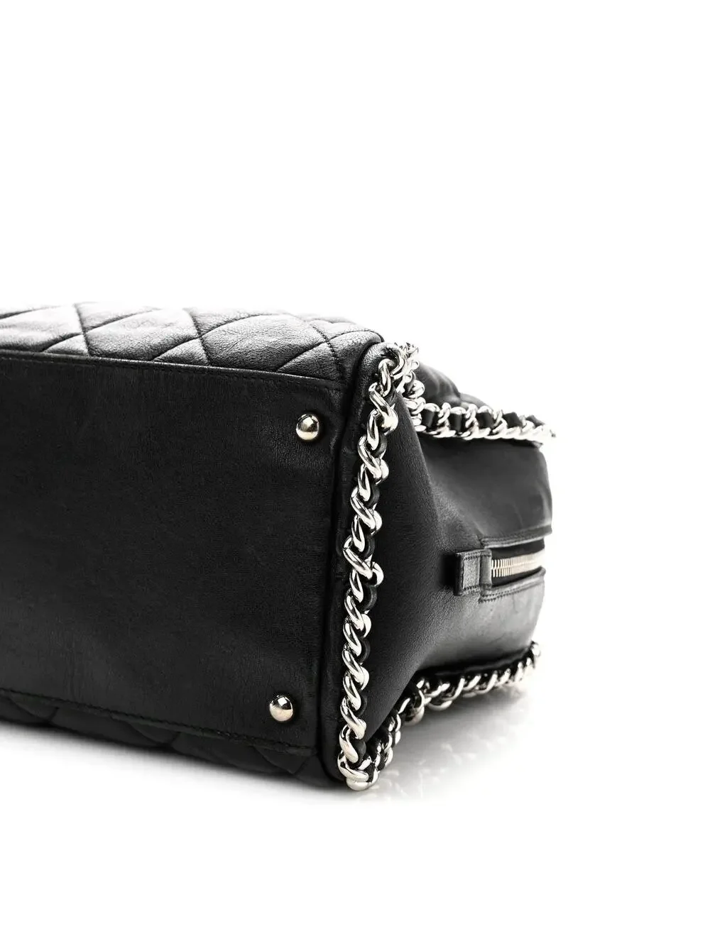 Chanel Calfskin Chain Around Bowler #290190C16B